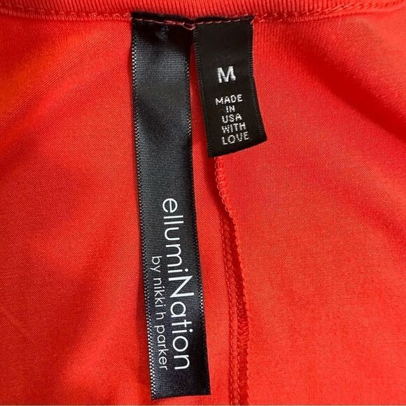 ellumiNATION dark coral tank dress size M - Picture 5 of 8